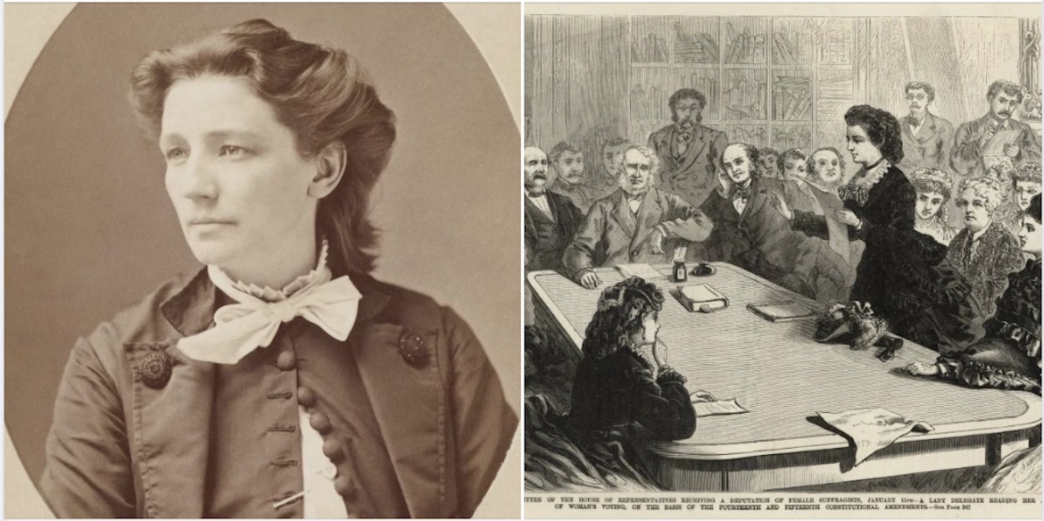 Victoria Woodhull, the first woman candidate for US Presidency